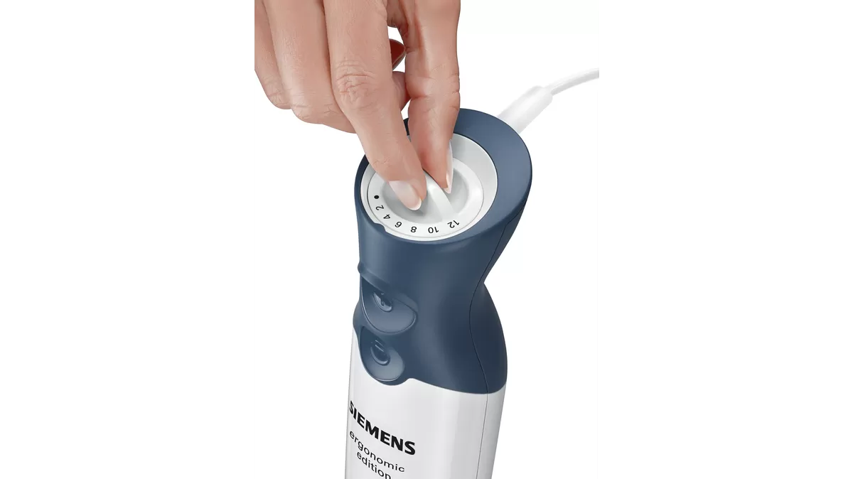 El Blenderı ergonomicEdition 600 W Beyaz, Mavi